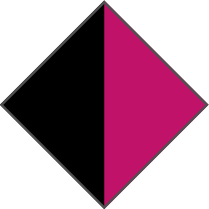 BLACK / PINK - PLAIN GREY LENS