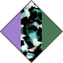 LAVANDER / BLUE TORTOISE / GREEN