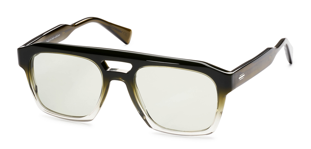 GRADIENT OLIVE GREEN - PHOTOCHROMIC PLAIN GREEN LENS
