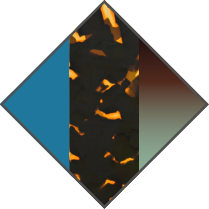 TURQUOISE / DARK HAVANA / GRADIENT BROWN-GREEN