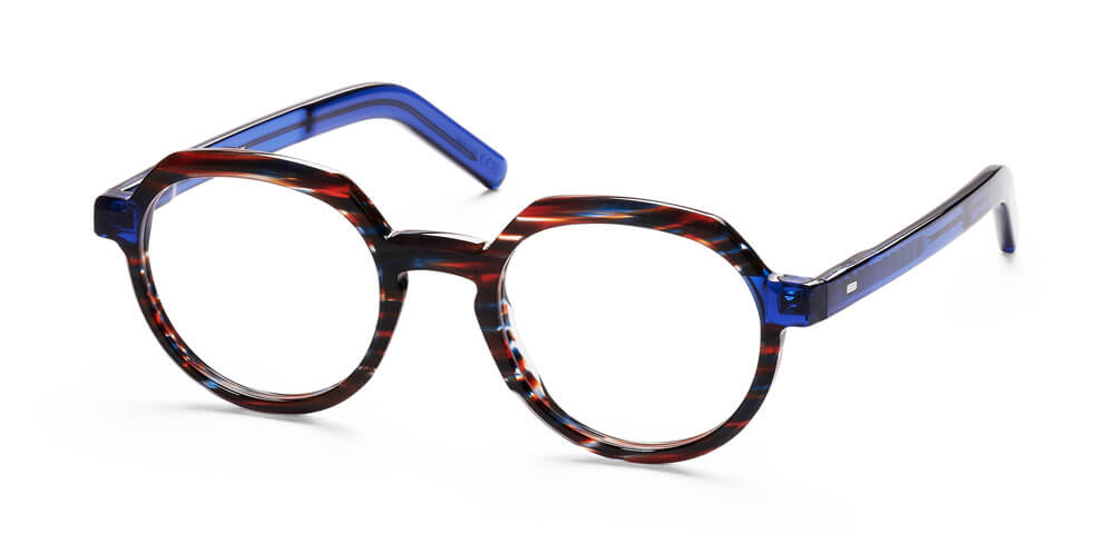 RED-BLUE HAVANA / BLUE