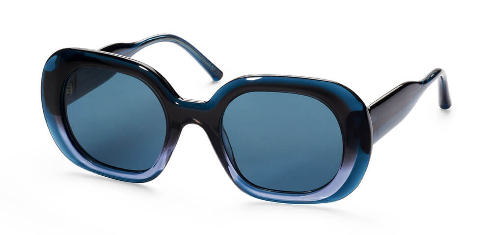 GRADIENT GREY / GRADIENT BLUE - PLAIN BLUE LENS