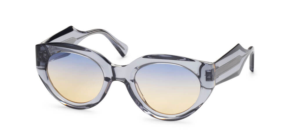 GREY - GRADIENT BLUE-ORANGE LENS