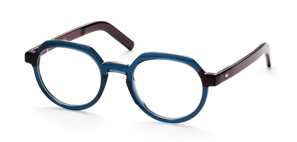 SLATE BLUE / RED