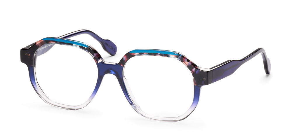 TURQUOISE / PINK TORTOISE / GRADIENT PURPLE-LIGHT GREY
