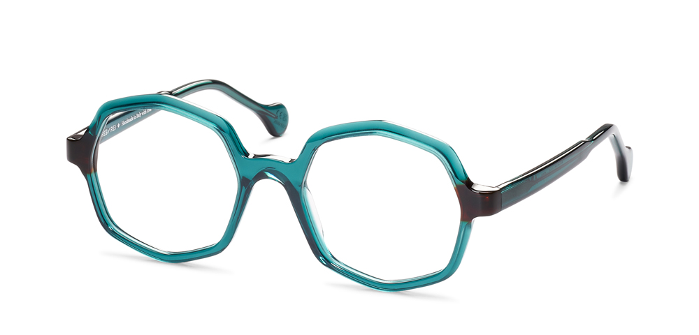 DARK GREEN / RED HAVANA
