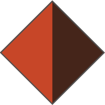 BROWN/ORANGE