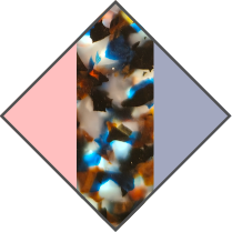 PINK/BLUE TORTOISE/LIGHT LILAC
