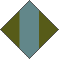 SLATE BLUE/OLIVE GREEN